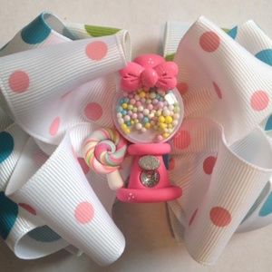 New handmade Gumball Machine Hair bow